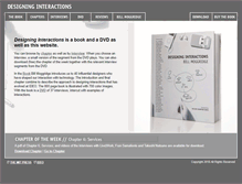 Tablet Screenshot of designinginteractions.com